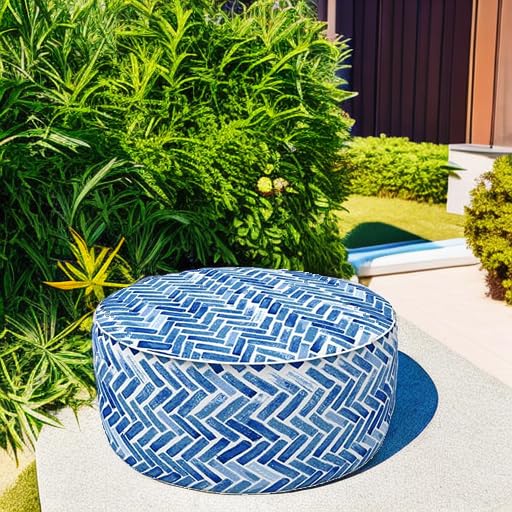 Indoor Outdoor Inflatable Ottoman