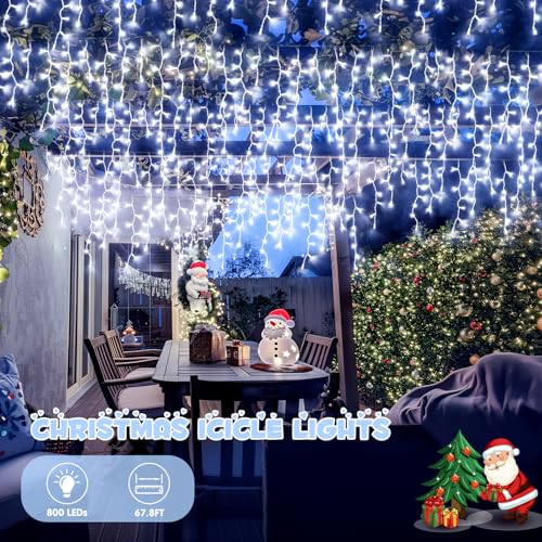 Christmas Icicle Lights for Outside
