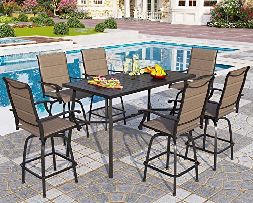7 Piece Outoor Bar Dining Set High Top (7 Count)