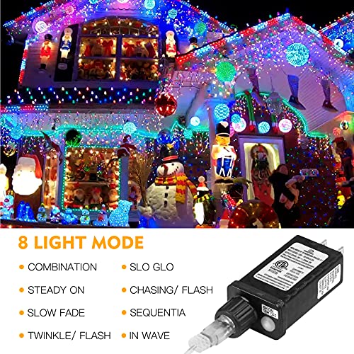 400 Led Icicle Light Multicolor Outdoor (32.8 Foot)