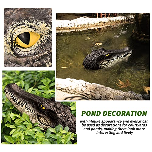 Floating Alligator Head