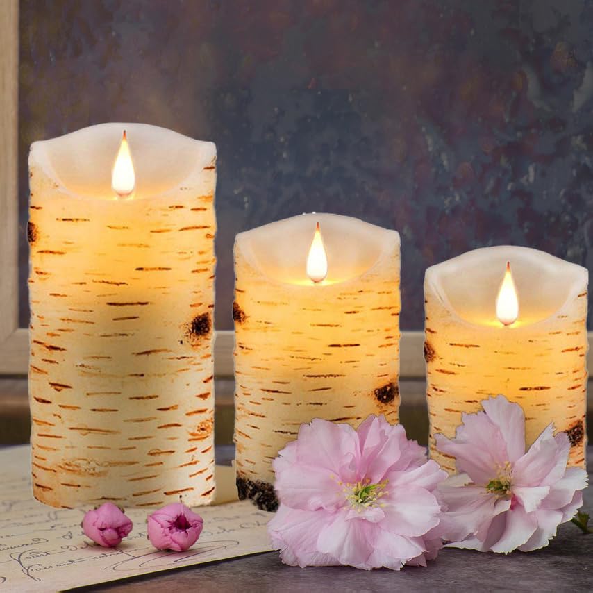 Flameless Battery Operated LED Candles 10key Remote Control 24 (3 Count)