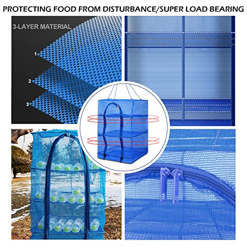 Drying Rack 6 Layers Folding Fish Mesh