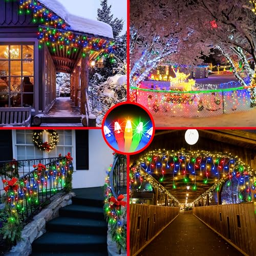 810 LED 82FT Christmas Icicle Lights