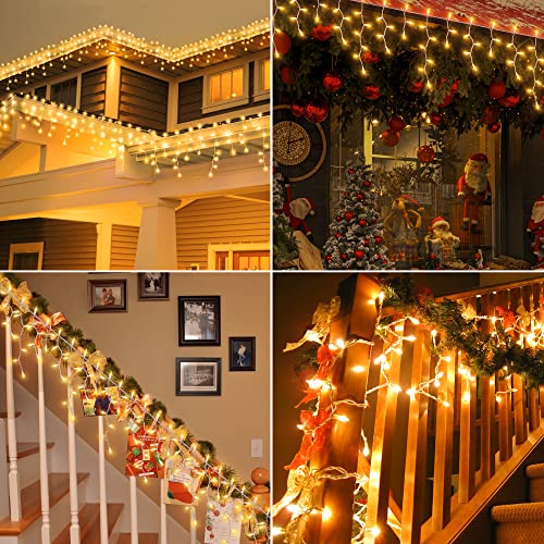 200 Christmas Icicle Lights (200 Count)