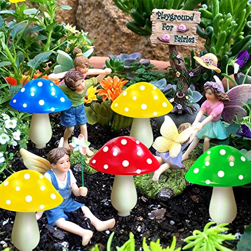 8 Pack Solar Mushroom Lights for Garden Decor (8 Count)