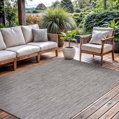 Outdoor Rug 5x7 Modern Area Rugs for Indoor and Outdoor Patios and Porches (35 Sq Ft)