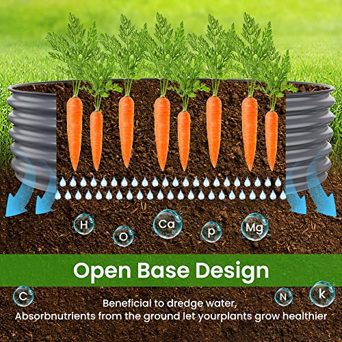 Round Raised Garden Beds