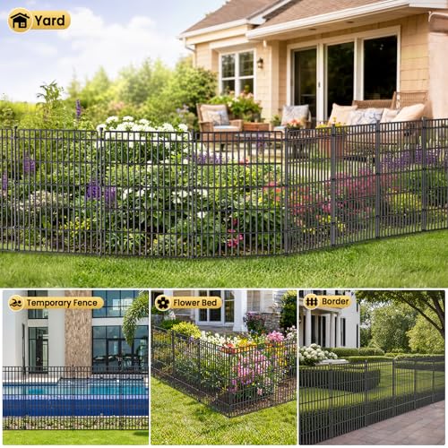 No Dig Garden Fence