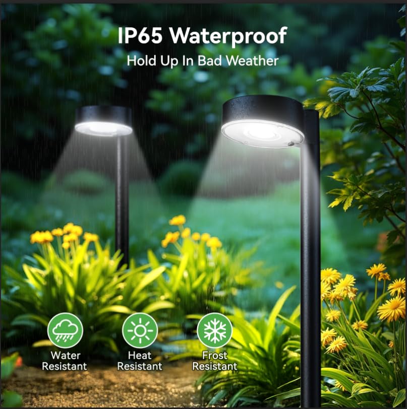 12 Pack Solar Pathway Lights Outdoor (12 Count)