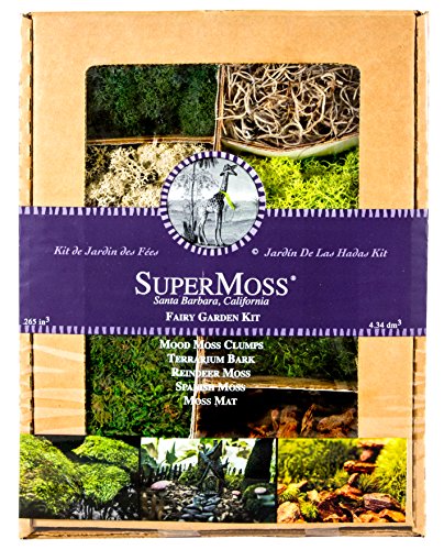 50310) Fairy Garden Kit, Mixed Mosses, 4 oz., Multicolor