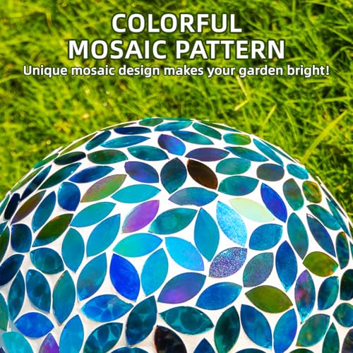 Mosaic Glass Gazing Ball