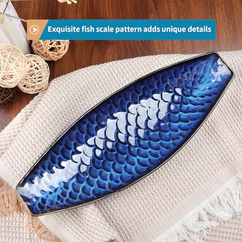 16" Large Ceramic Decorative Tray