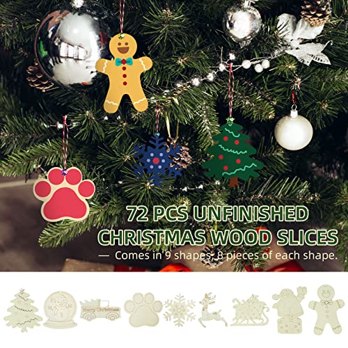 Wooden Christmas Ornaments