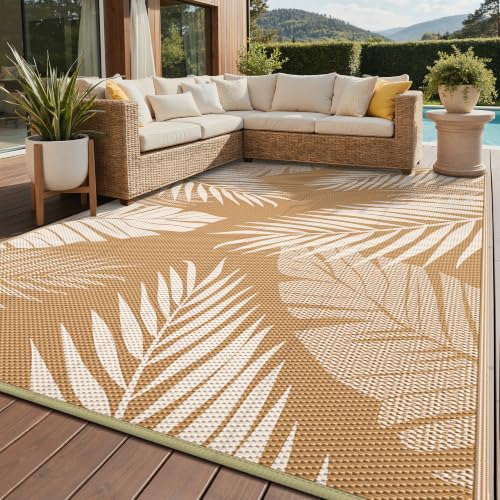 Outdoor Rug Waterproof Plastic Rugs for Patio