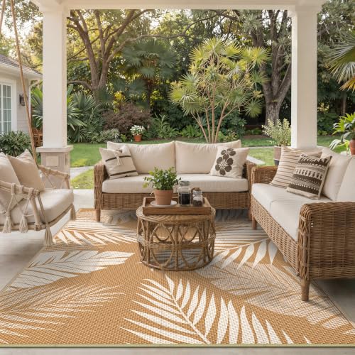 Outdoor Rug Waterproof Plastic Rugs for Patio