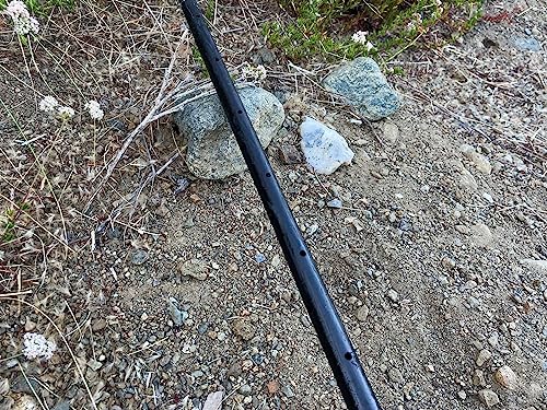 36 Inch Round Steel Concrete Form Stakes with Nail Holes (100 Count)