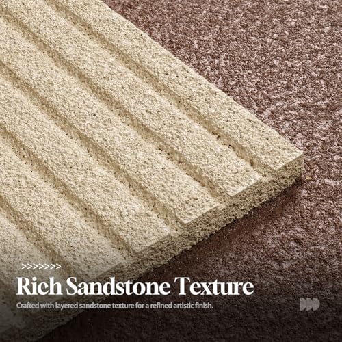 Large Brown 3D Textured Wall Art
