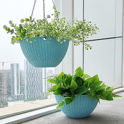 Hanging Planters for Outdoor Plants (4 Count)