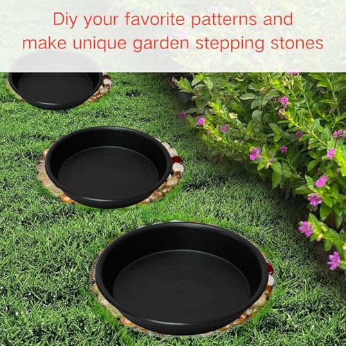 Stepping Stone Kit Includes 3 Size Cement Molds