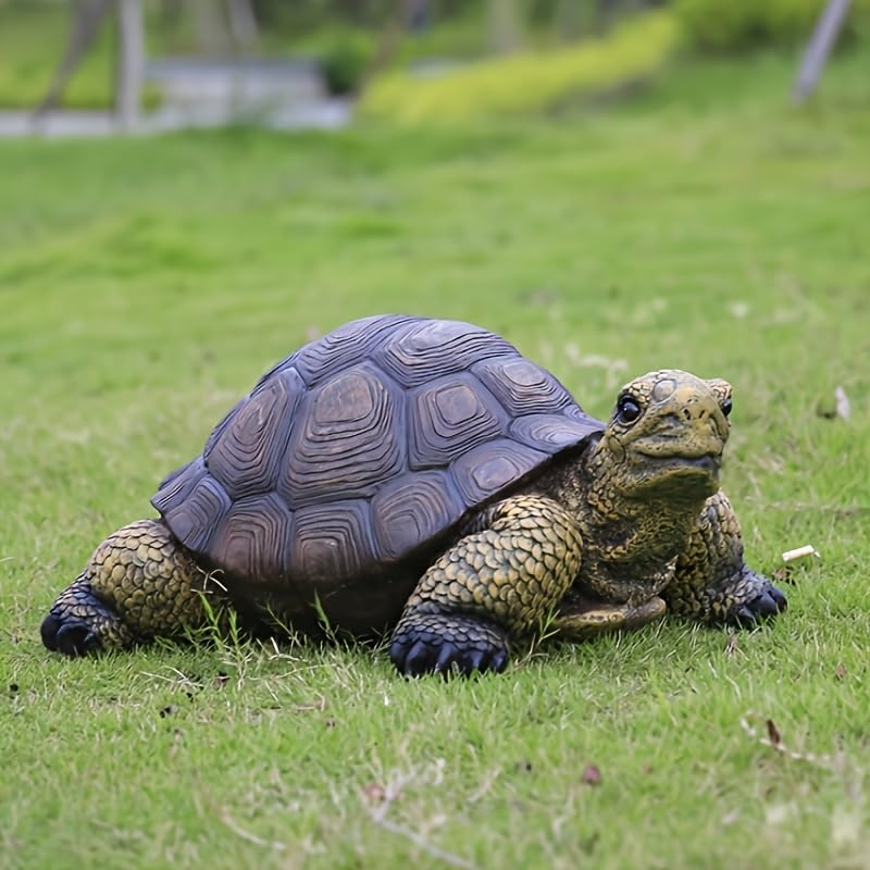 Weather Resistant Resin Turtle Statue Decoration