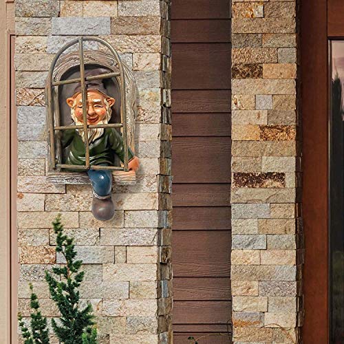 Whimsical Fairy Garden Gnome Statue