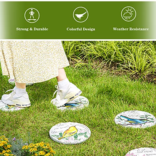 3PC Pretty Garden Stepping Stones (3 Count)