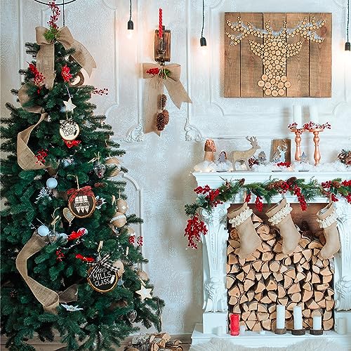 Natural Wood Slices 30pcs 2.0" (30 Count)