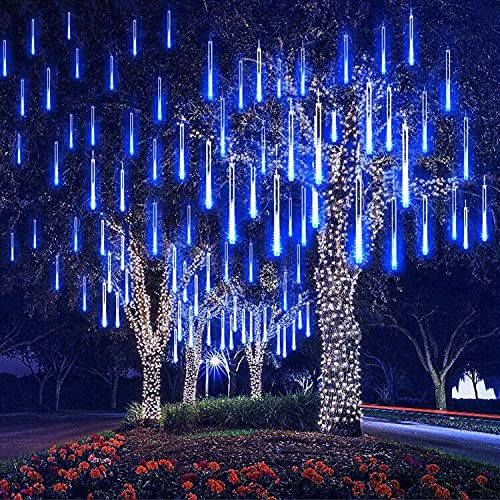 Outdoor Christmas Lights Meteor Shower Light UL Certified (8 Count)