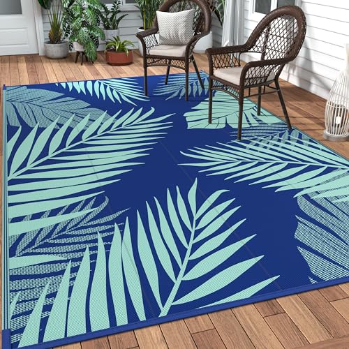 Outdoor Rug Waterproof Plastic Rugs for Patio