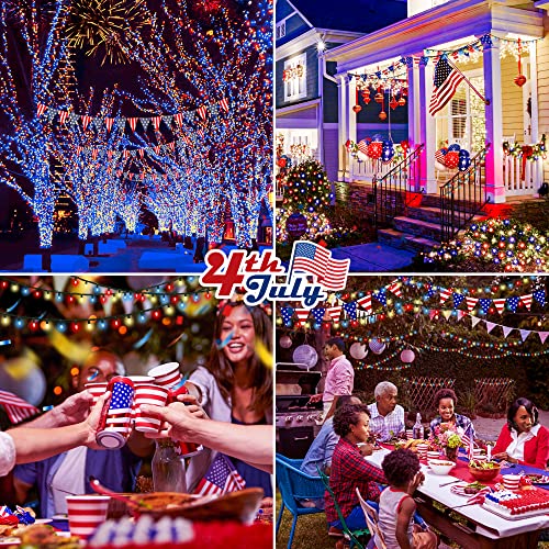 Red White and Blue Mini Lights (99.98 Count)