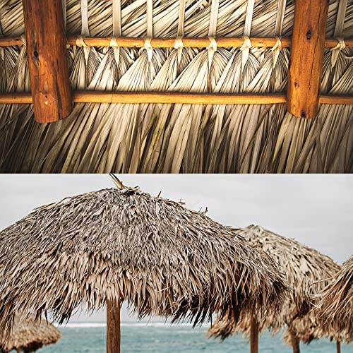 198'' x 16" Tiki Straw Roof Thatch
