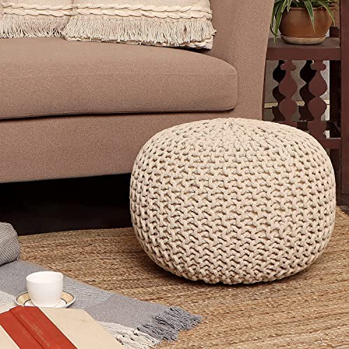 Round Pouf Ottoman