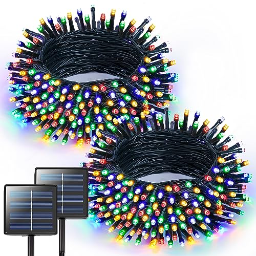 2 Pack Solar Christmas Lights (2 Count)