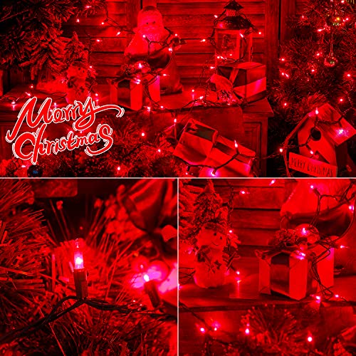 Red Christmas String Lights (500 Count)