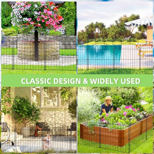 Decorative Garden Fence (17 Sq Ft)