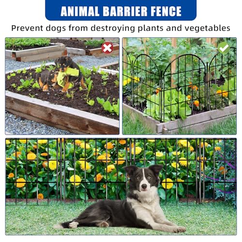 32 Pack Decorative Garden Fence (577.6 Sq Ft)