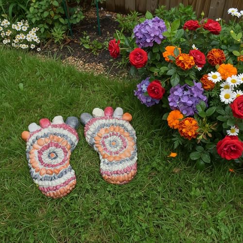 Garden Trail Paving Stone River Pebble (2 Count)