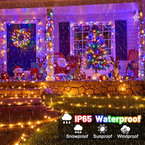 100FT 300 LED Color Changing Christmas Lights