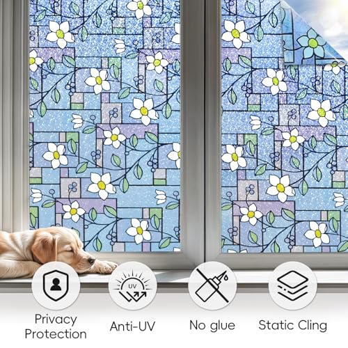 Stained Glass Window Film (9.67 Sq Ft)