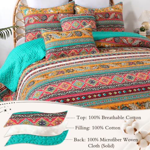 100% Cotton Face Quilt King Size