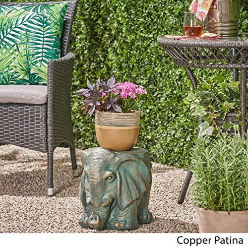 Salome Elephant Garden Stool