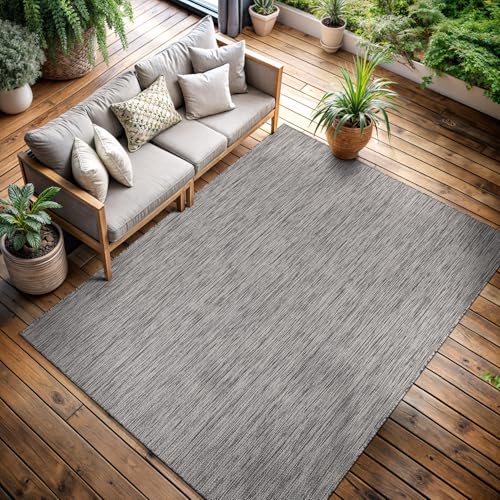 Outdoor Rug 5x7 Modern Area Rugs for Indoor and Outdoor Patios and Porches (35 Sq Ft)