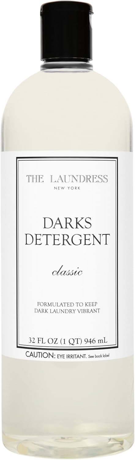The Laundress Darks Detergent, Concentrated Laundry Detergent Liquid, For Rich Vibrant Colors, Tough on Stains, Classic Scent, 32 oz. - NestledHome