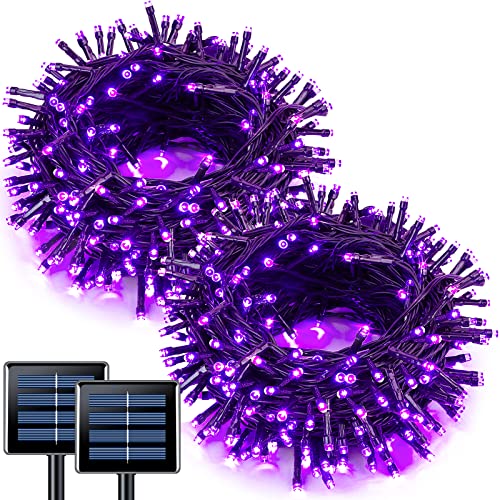 2 Pack Solar Halloween Lights (42.7 Foot)