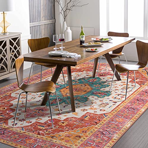Ultra Thin Pink Area Rug