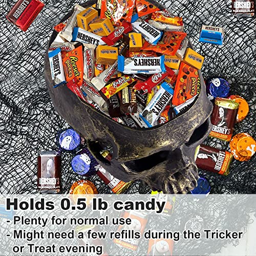 Halloween Skull Candy Bowl