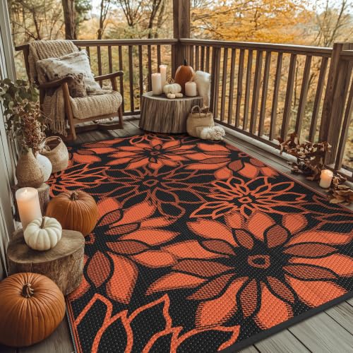 Outdoor Rug Waterproof for Patio Decor (54 Sq Ft)