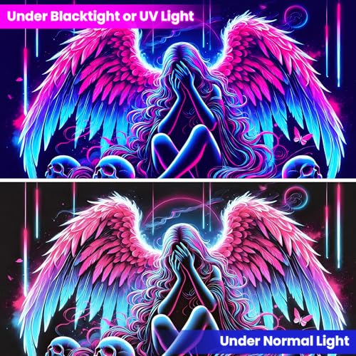 Blacklight Tapestry