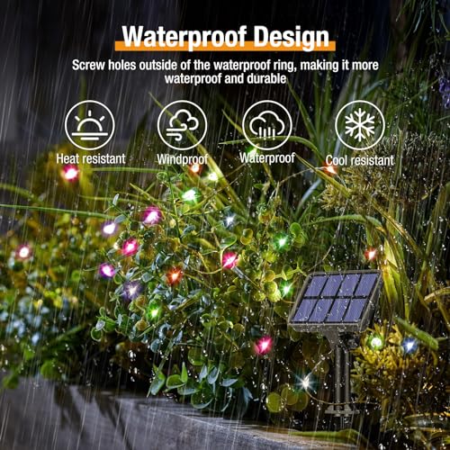 6 Pack Solar String Lights Outdoor (6 Count)